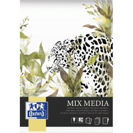 Blok artystyczny mix media A3 25k 225g klejony 400166124 OXFORD