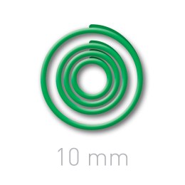 Plastikowe kółeczka do ręcznego bindowania - O.easyRING 10 mm - zielony