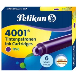 Naboje krótkie fioletowe TP/6 301697 PELIKAN