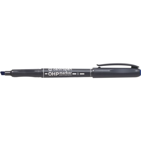 Marker permanentny OHP 1-3mm niebieski 2638 CENTROPEN Marker permanentny OHP 1-3mm niebieski 2638 CENTROPEN