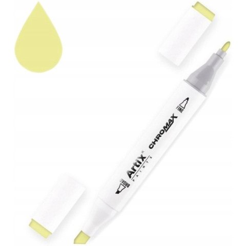 Marker alkoholowy dwustronny PALE YELLOW PP915-38 ARTIX Marker alkoholowy dwustronny PALE YELLOW PP915-38 ARTIX