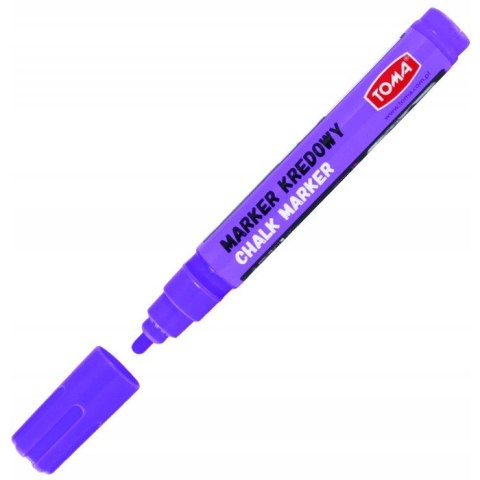 Marker kredowy końcóka 4.45mm fioletowy TO-292 91 TOMA Marker kredowy końcóka 4.45mm fioletowy TO-292 91 TOMA