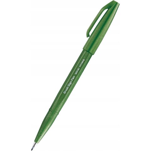 Pisak BRUSH SIGN PEN oliwkowy SES15C-D2X PENTEL Pisak BRUSH SIGN PEN oliwkowy SES15C-D2X PENTEL