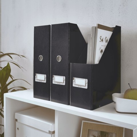 Pojemnik na czasopisma LEITZ CLICK&STORE czarny 60470095 Pojemnik na czasopisma LEITZ CLICK&STORE czarny 60470095