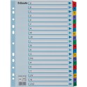 Przekładki kartonowe MYLAR A4 A-Z białe 100166 ESSELTE