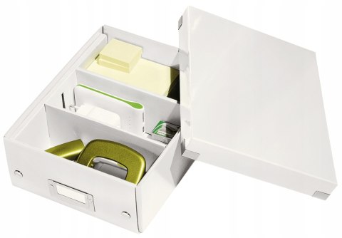 Pudełko z przegródkami A5 C&S białe 60570001 LEITZ Pudełko z przegródkami A5 C&S białe 60570001 LEITZ