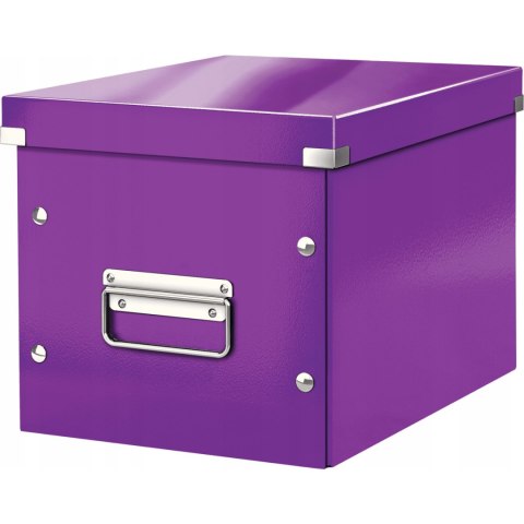 Pudło uniwersalne Click&Store rozmiar M fioletowa 240x260x260mm 61090062 LEITZ WOW Pudło uniwersalne Click&Store rozmiar M fioletowa 240x260x260mm 61090062 LEITZ WOW