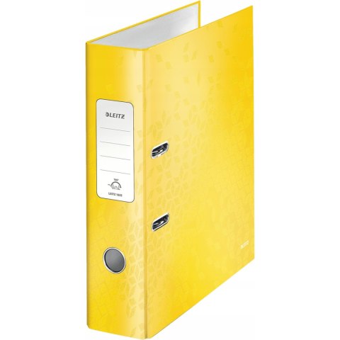Segregator A4/80mm żółty LEITZ WOW 180 10050016 Segregator A4/80mm żółty LEITZ WOW 180 10050016