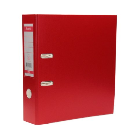 Segregator na dokumenty A4 80mm XXL czerwony z szyną 100551788 BANTEX Segregator na dokumenty A4 80mm XXL czerwony z szyną 100551788 BANTEX