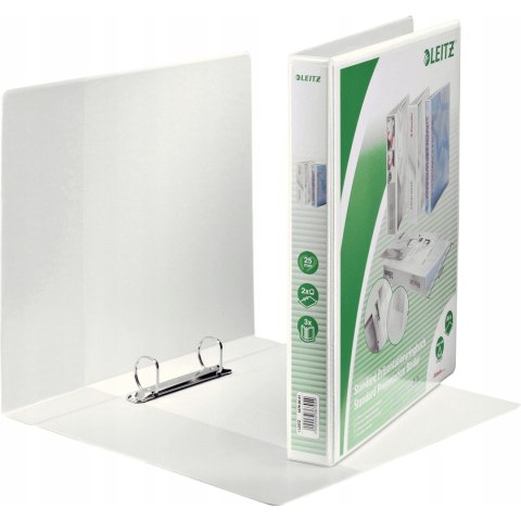 Segregator PANORAMA A4+ 2DR/25 44mm biały ofertowy LEITZ 42790001 Segregator PANORAMA A4+ 2DR/25 44mm biały ofertowy LEITZ 42790001