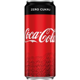 Napój COCA-COLA ZERO 0,33L (24 sztuki) puszka