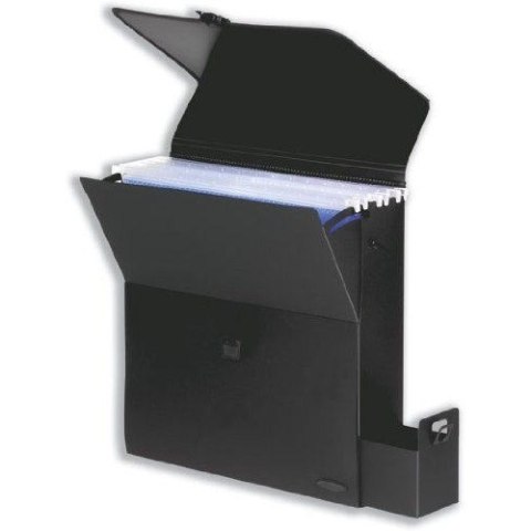 Teczka kartoteka czarna na teczki biurowe 2101128 REXEL hot desker Teczka kartoteka czarna na teczki biurowe 2101128 REXEL hot desker