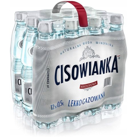 Woda mineralna CISOWIANKA 0.5L (12szt) lekko gazowana Woda mineralna CISOWIANKA 0.5L (12szt) lekko gazowana