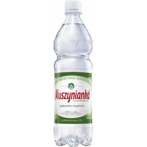 Woda MUSZYNIANKA 0.6L (8szt) niskogazowana Woda MUSZYNIANKA 0.6L (8szt) niskogazowana