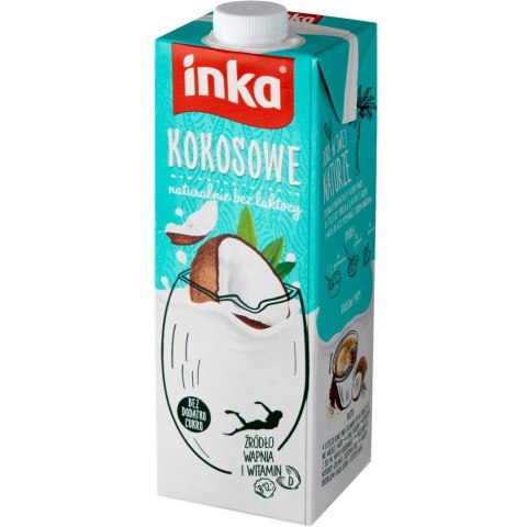 Napój INKA 1L kokosowy bez laktozy bez dodatku cukru Napój INKA 1L kokosowy bez laktozy bez dodatku cukru
