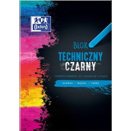 Blok techniczny A3 10k 210g czarny 400093235 OXFORD