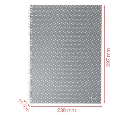 Kołonotatnik Colour`Breeze A4 w kratkę lawendowy 628479 ESSELTE Kołonotatnik Colour`Breeze A4 w kratkę lawendowy 628479 ESSELTE