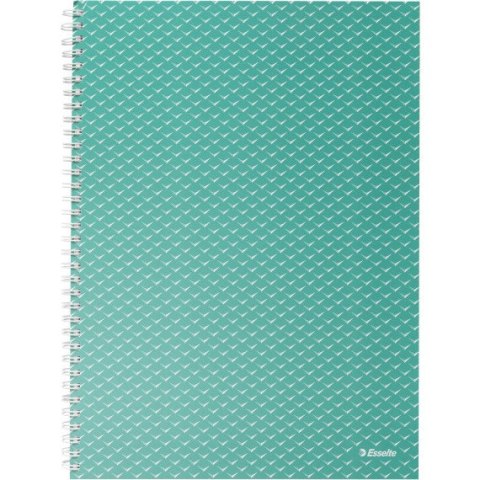 Kołonotatnik Colour`Breeze A4 w kratkę zielony 628477 ESSELTE