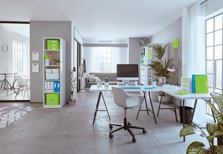 Kołonotatnik LEITZ WOW A4 80k PP kratka zielony 46380054/46380064 Kołonotatnik LEITZ WOW A4 80k PP kratka zielony 46380054/46380064