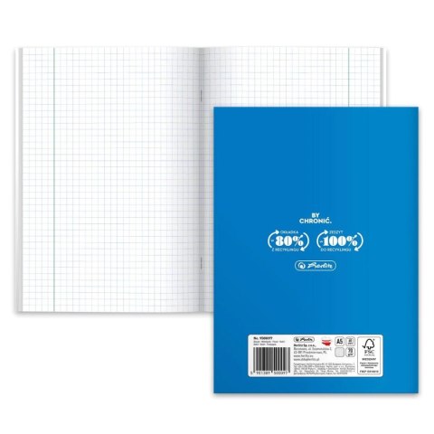Zeszyt szkolny przedmiotowy A5 60 kartek w kratkę 70g INFORMATYKA 9500097 HERLITZ Zeszyt szkolny przedmiotowy A5 60 kartek w kratkę 70g INFORMATYKA 9500097 HERLITZ