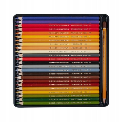 Kredki POLYCOLOR 72 kolory 3837 KOH-I-NOOR Kredki POLYCOLOR 72 kolory 3837 KOH-I-NOOR