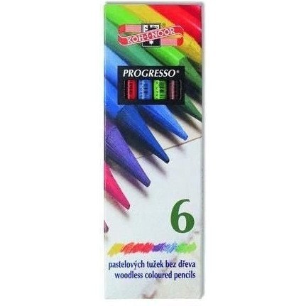 Kredki PROGRESSO 6 kolorów 8755 KOH-I-NOOR Kredki PROGRESSO 6 kolorów 8755 KOH-I-NOOR