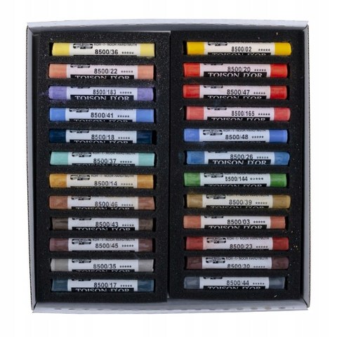 Kredki pastele suche 48 kolorów TOISON D`OR 8516N KOH-I-NOOR Kredki pastele suche 48 kolorów TOISON D`OR 8516N KOH-I-NOOR