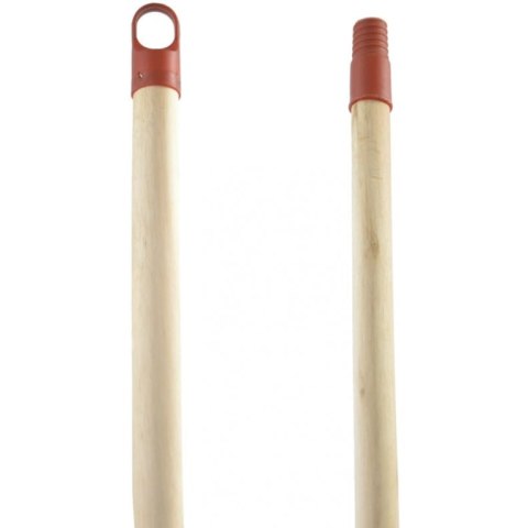 Kij do miotły drewniany 120cm z gwintem Kij do miotły drewniany 120cm z gwintem