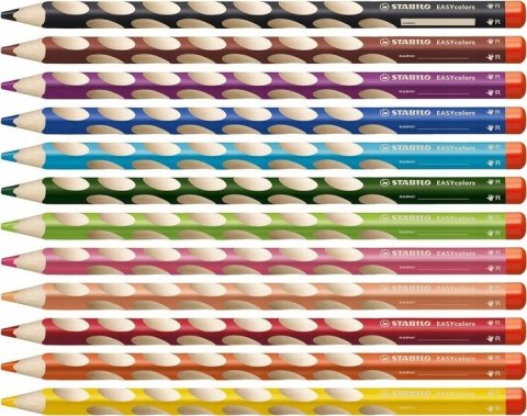 Kredki EASYCOLORS 12kol.332/12 STABILO dla praworęcznych Kredki EASYCOLORS 12kol.332/12 STABILO dla praworęcznych