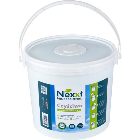 Ręcznik czyściwo na sucho lub mokro w wiaderku 68mb 68g/m2 NEXXT CH-rl68mbczysfibux04 Ręcznik czyściwo na sucho lub mokro w wiaderku 68mb 68g/m2 NEXXT CH-rl68mbczysfibux04