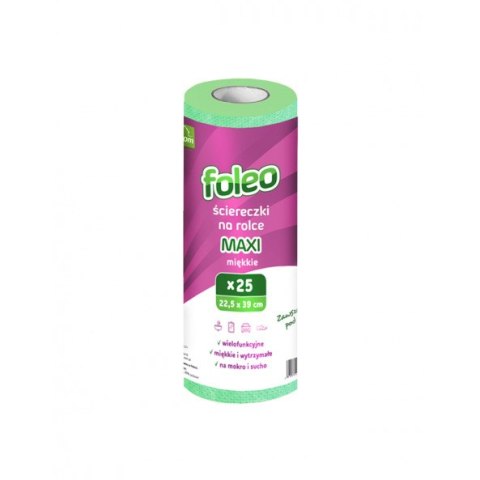 Ściereczki na rolce MAXI 22,5x39cm miękkie FOLEO FOLCOM ŚC02/21 Ściereczki na rolce MAXI 22,5x39cm miękkie FOLEO FOLCOM ŚC02/21