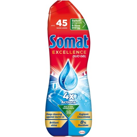 Żel do zmywarek SOMAT 810ml Excellence Duo Gel - Higieniczna czystość Żel do zmywarek SOMAT 810ml Excellence Duo Gel - Higieniczna czystość