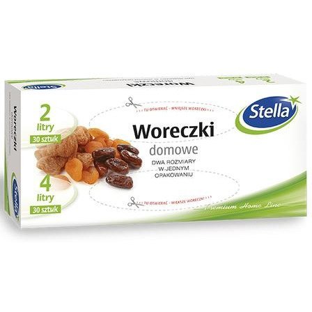 Woreczki domowe (2L*30sztuk) (4L*30sztuk) W-5215 STELLA