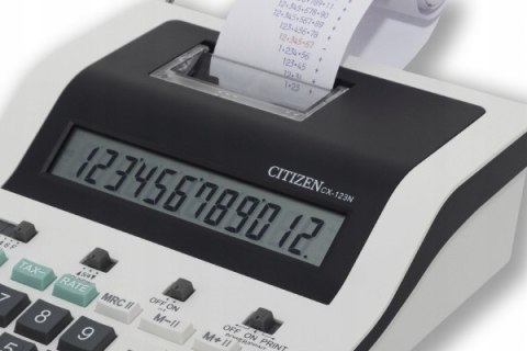 Kalkulator CITIZEN CX-123N z drukarką Kalkulator CITIZEN CX-123N z drukarką