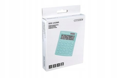 Kalkulator CITIZEN SDC-810-NR-GN zielony Kalkulator CITIZEN SDC-810-NR-GN zielony