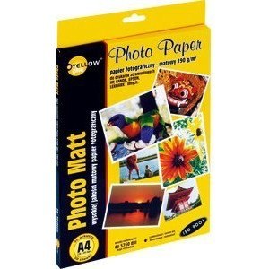 Papier foto YELLOW ONE A4 190g A50 matowy (4M190) 150-1180