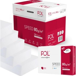 Papier ksero A4 80g POLSPEED (5ryz) klasa białości C CIE 153