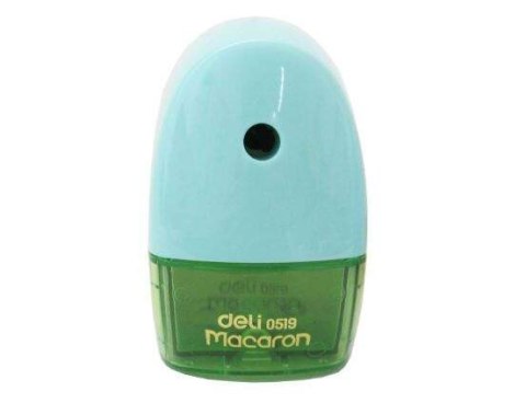 Temperówka ręczna na korbkę MACARON zielona 0519 GREEN DELI Temperówka ręczna na korbkę MACARON zielona 0519 GREEN DELI