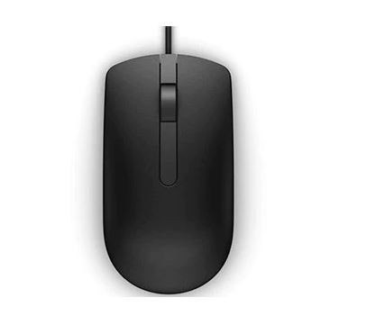 Mysz optyczna przewodowa USB MS116 czarna Mysz optyczna przewodowa USB MS116 czarna