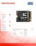 Dysk SSD IRDM PRO NANO M.2 2230 1TB 7300/6000