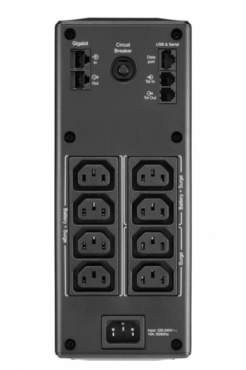 Zasilacz awaryjny BR1600MI UPS Back ProBR 1600VA 8xC13, AVR,LCD Zasilacz awaryjny BR1600MI UPS Back ProBR 1600VA 8xC13, AVR,LCD