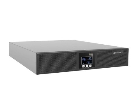 Zasilacz awaryjny UPS On-Line 2000VA LCD Rack 6 x IEC C13 USB-B metalowa obudowa Zasilacz awaryjny UPS On-Line 2000VA LCD Rack 6 x IEC C13 USB-B metalowa obudowa