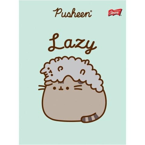 Zeszyt szkolny A5 32 kartki w kratkę laminowany PUSHEEN ST.MAJEWSKI Zeszyt szkolny A5 32 kartki w kratkę laminowany PUSHEEN ST.MAJEWSKI