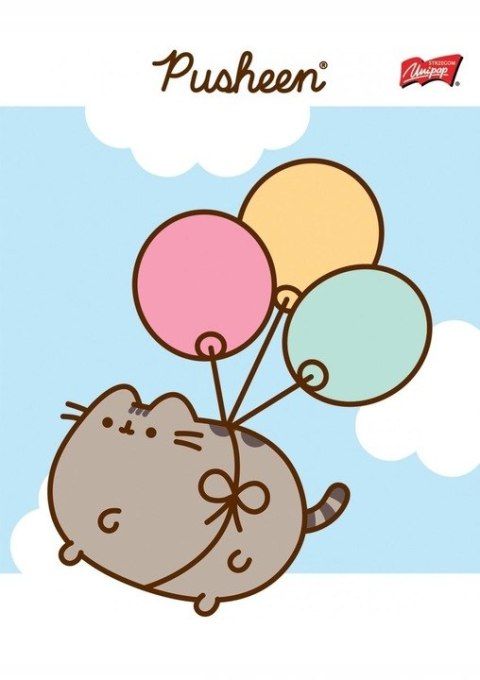 Zeszyt szkolny A5 32 kartki w kratkę laminowany PUSHEEN ST.MAJEWSKI Zeszyt szkolny A5 32 kartki w kratkę laminowany PUSHEEN ST.MAJEWSKI