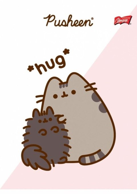 Zeszyt szkolny A5 32 kartki w kratkę laminowany PUSHEEN ST.MAJEWSKI Zeszyt szkolny A5 32 kartki w kratkę laminowany PUSHEEN ST.MAJEWSKI