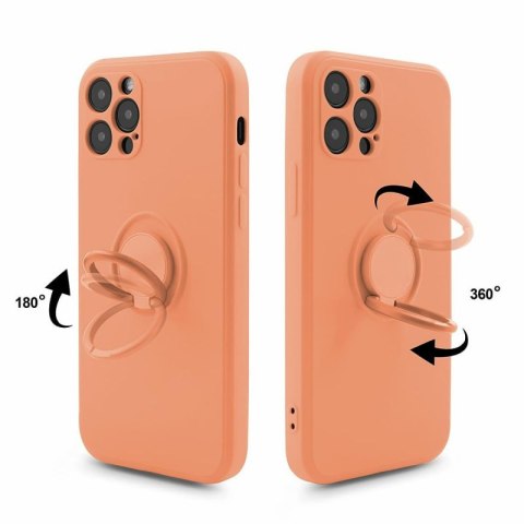 Etui FINGER RING do Apple iPhone 11 PRO MAX pomarańczowy Etui FINGER RING do Apple iPhone 11 PRO MAX pomarańczowy
