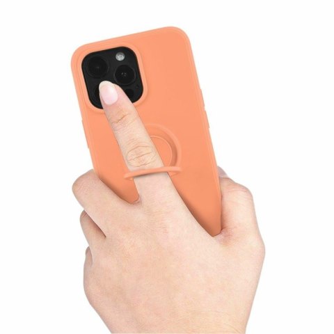Etui FINGER RING do Apple iPhone 13 PRO MAX pomarańczowy Etui FINGER RING do Apple iPhone 13 PRO MAX pomarańczowy