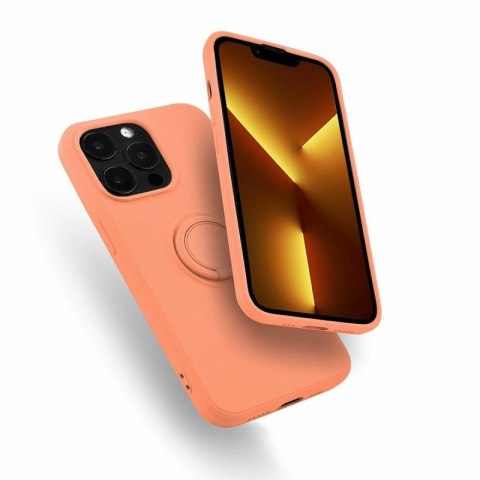 Etui FINGER RING do Apple iPhone 13 PRO MAX pomarańczowy Etui FINGER RING do Apple iPhone 13 PRO MAX pomarańczowy