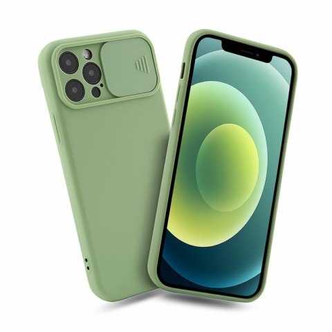 Etui CAMERA PROTECT do Apple iPhone 12 PRO zielony