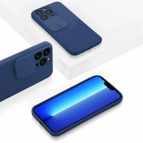 Etui CAMERA PROTECT do Apple iPhone 13 PRO granatowy Etui CAMERA PROTECT do Apple iPhone 13 PRO granatowy